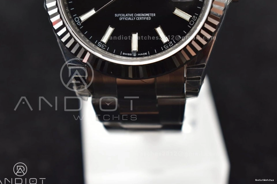 Edition 904L VSF 41 on 615 SS VS Black 126334 DateJust Oyster Best Sleek 1:1 Dial Bracelet 1006